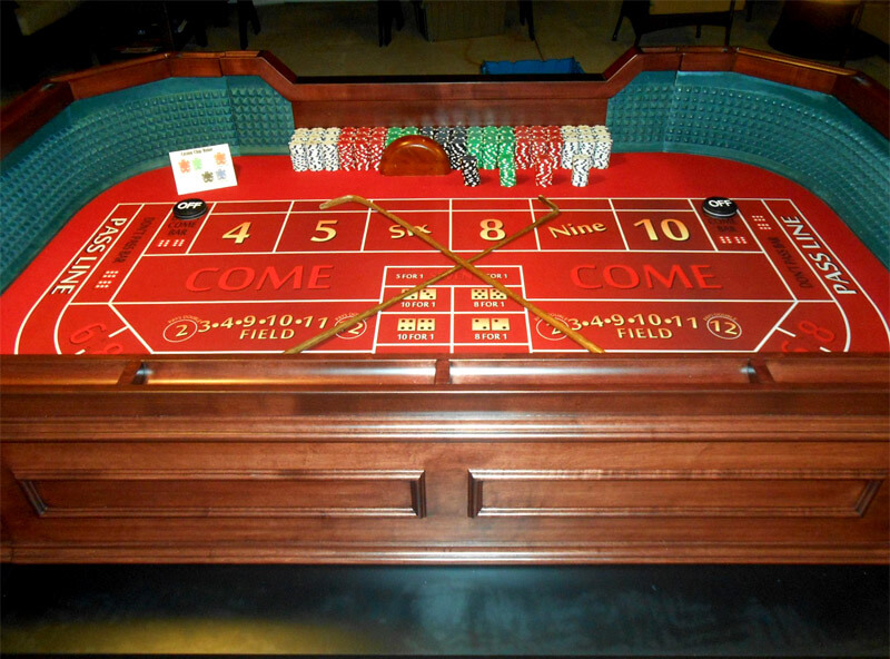 Mini Craps Table