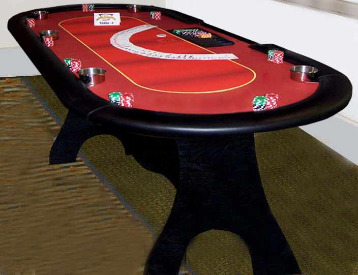 Texas Holdem Poker Table